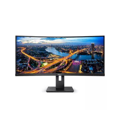 PHILIPS Monitor 34" 346B1C/00 21:9 WQHD (3440×1440) VA W-LED, zakrivljeni 1500R, MultiView, 100Hz, 5ms, 300cd/m2, HDMI/DP/HDCP, USB-C×1, USB3.2×4, RJ45, zvučnici, crni